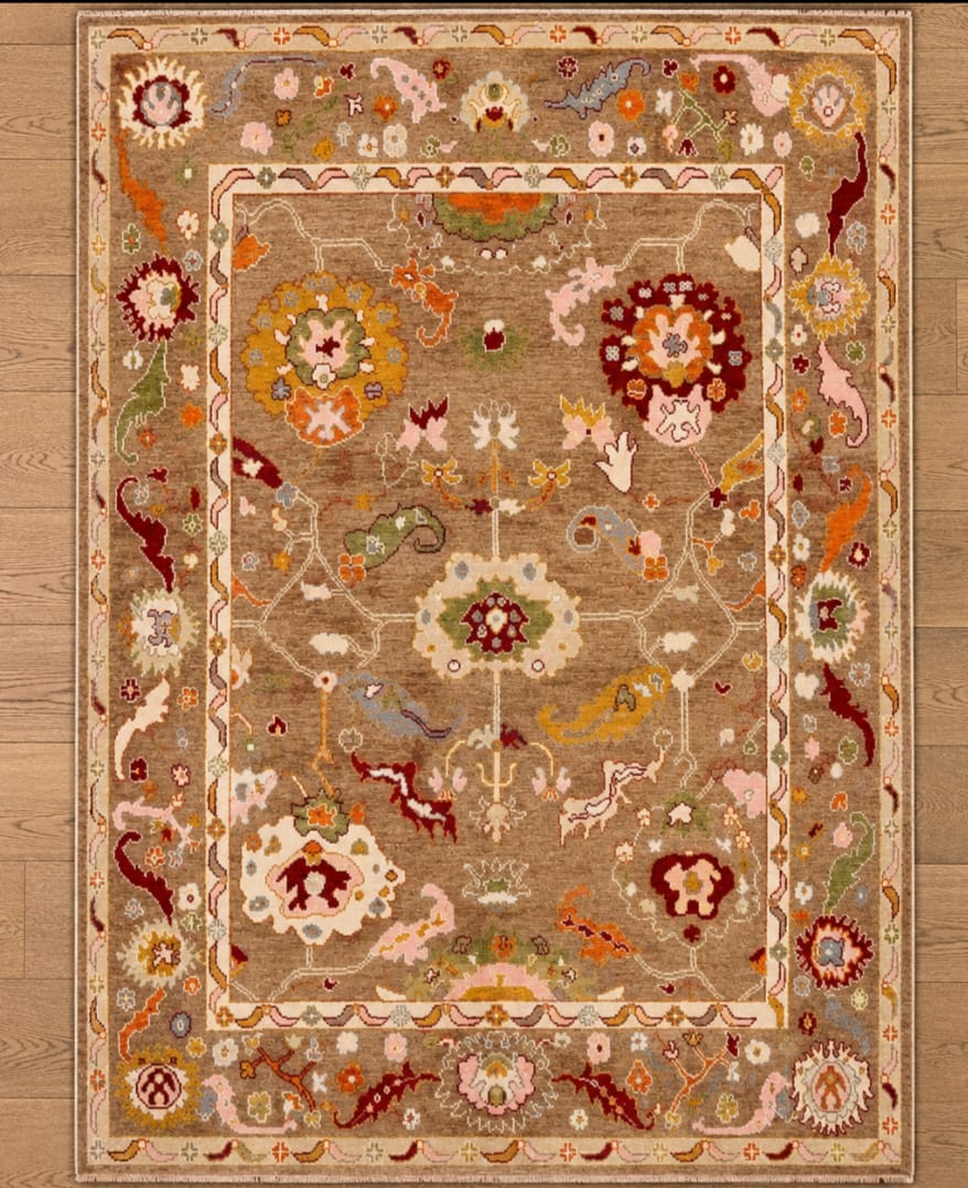 HAND KNOTTED RUGS OUSHAK - Image 2