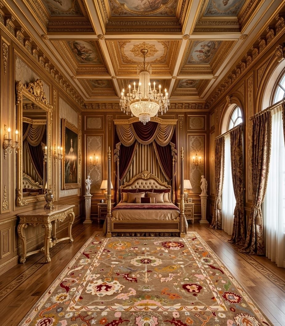 HAND KNOTTED RUGS OUSHAK